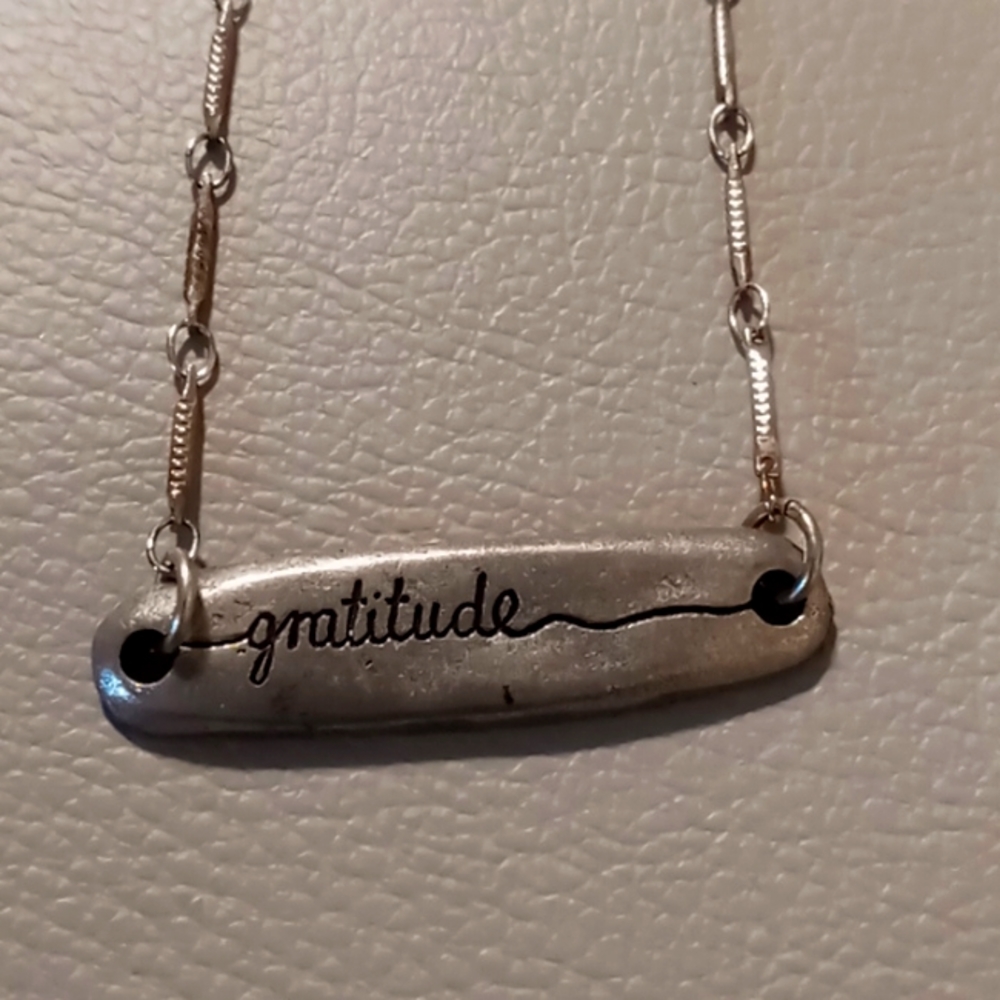 Gratitude necklace bj jk